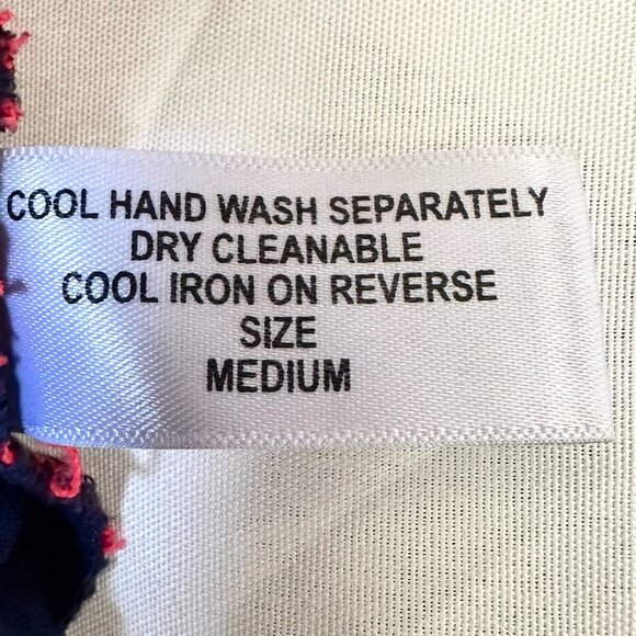 Boho Colorful Summer Dress V-Neck Resort Wear Size Medium - Picture 7 of 9